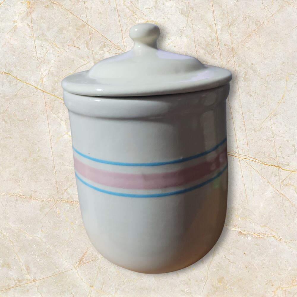 Vintage McCoy Cookie Jar from Stone Craft Line 1970s